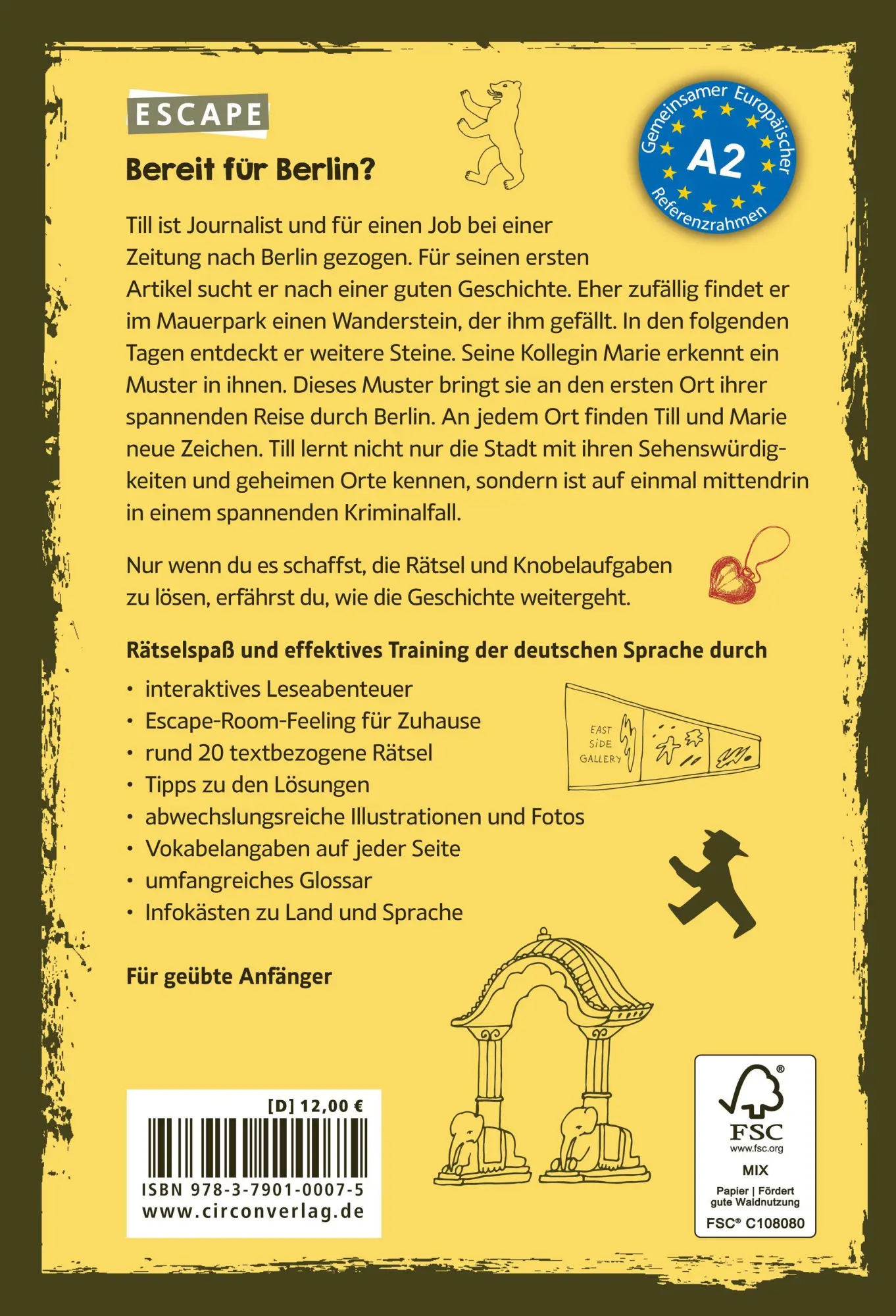 Rückseite: 9783790100075 | Bereit für Berlin? | Nina Wagner | Taschenbuch | Escape | 96 S. | 2025