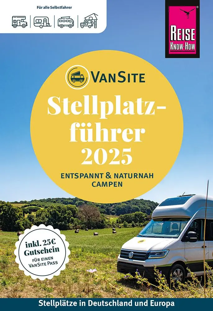 Cover: 9783831780075 | VanSite Stellplatzführer 2025 | VanSite | Taschenbuch | 576 S. | 2025