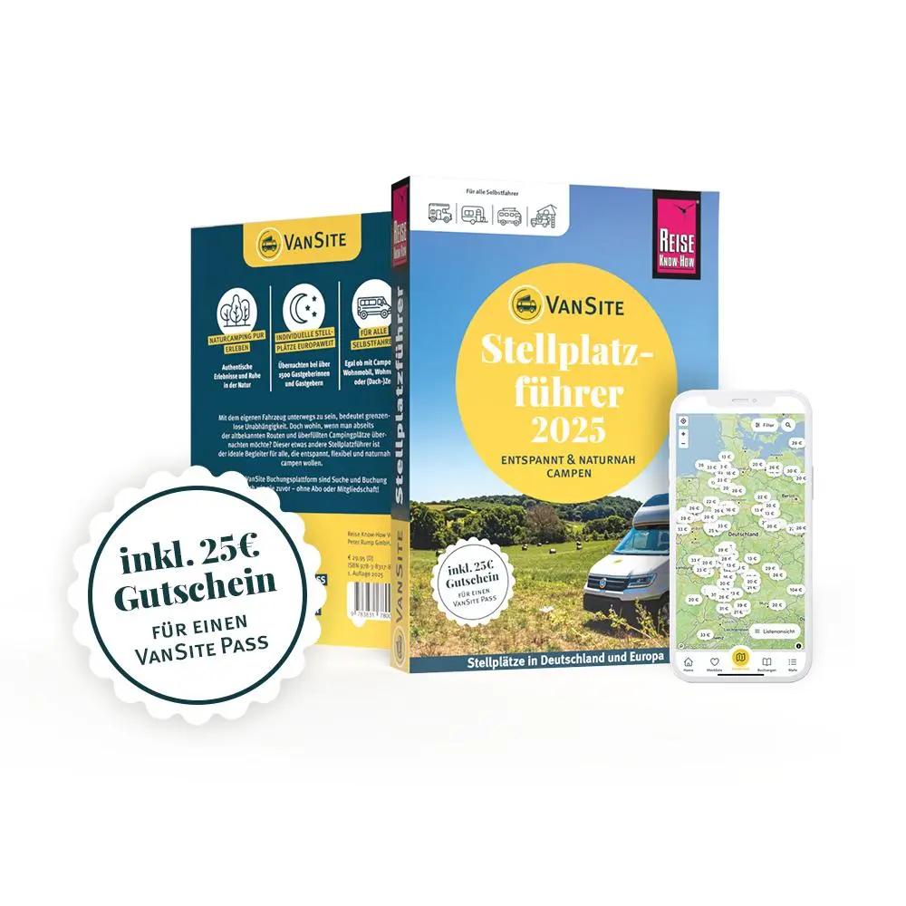 Bild: 9783831780075 | VanSite Stellplatzführer 2025 | VanSite | Taschenbuch | 576 S. | 2025