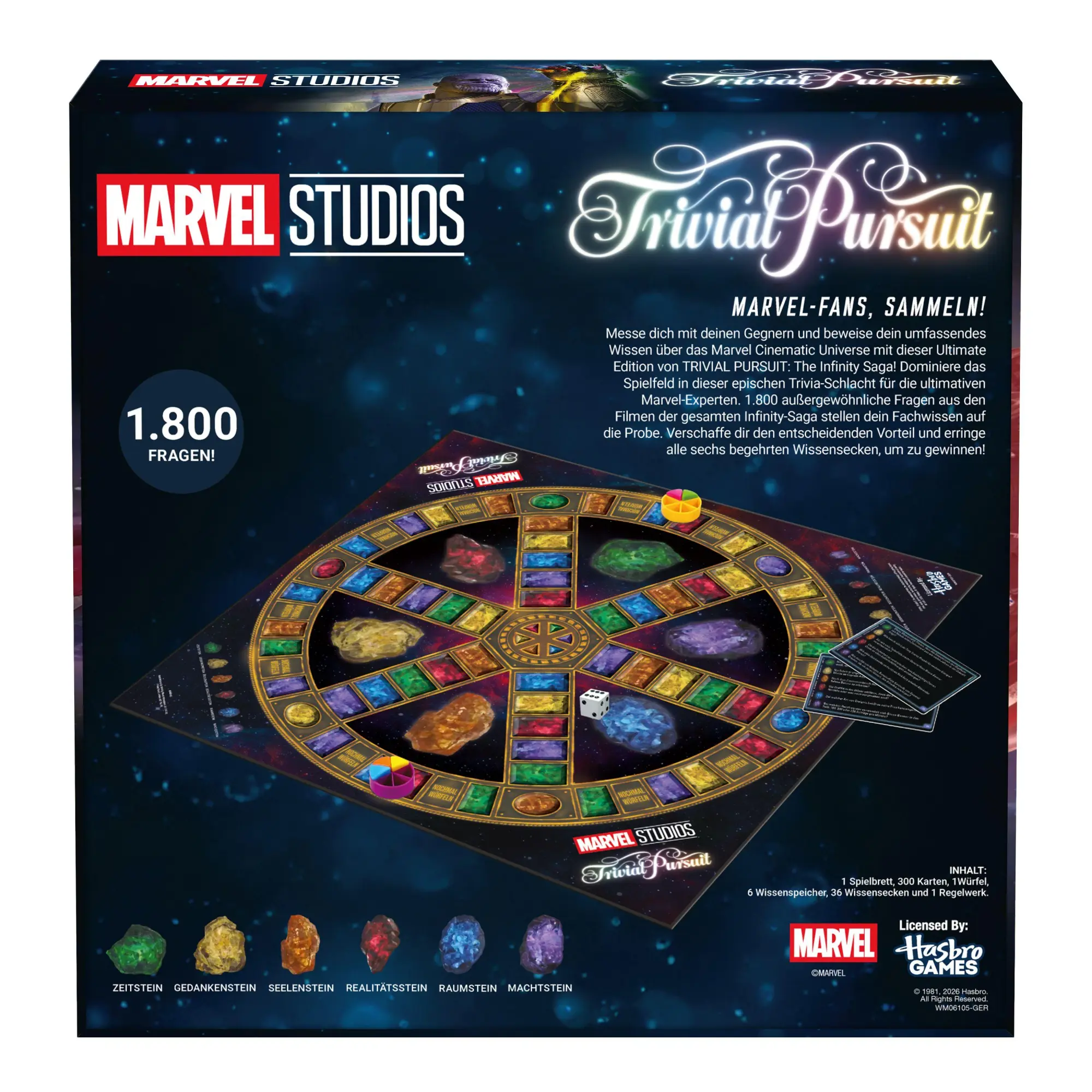 Bild: 5036905030175 | Trivial Pursuit XL Marvel Cinematic Universe | Spiel | Deutsch | 2026