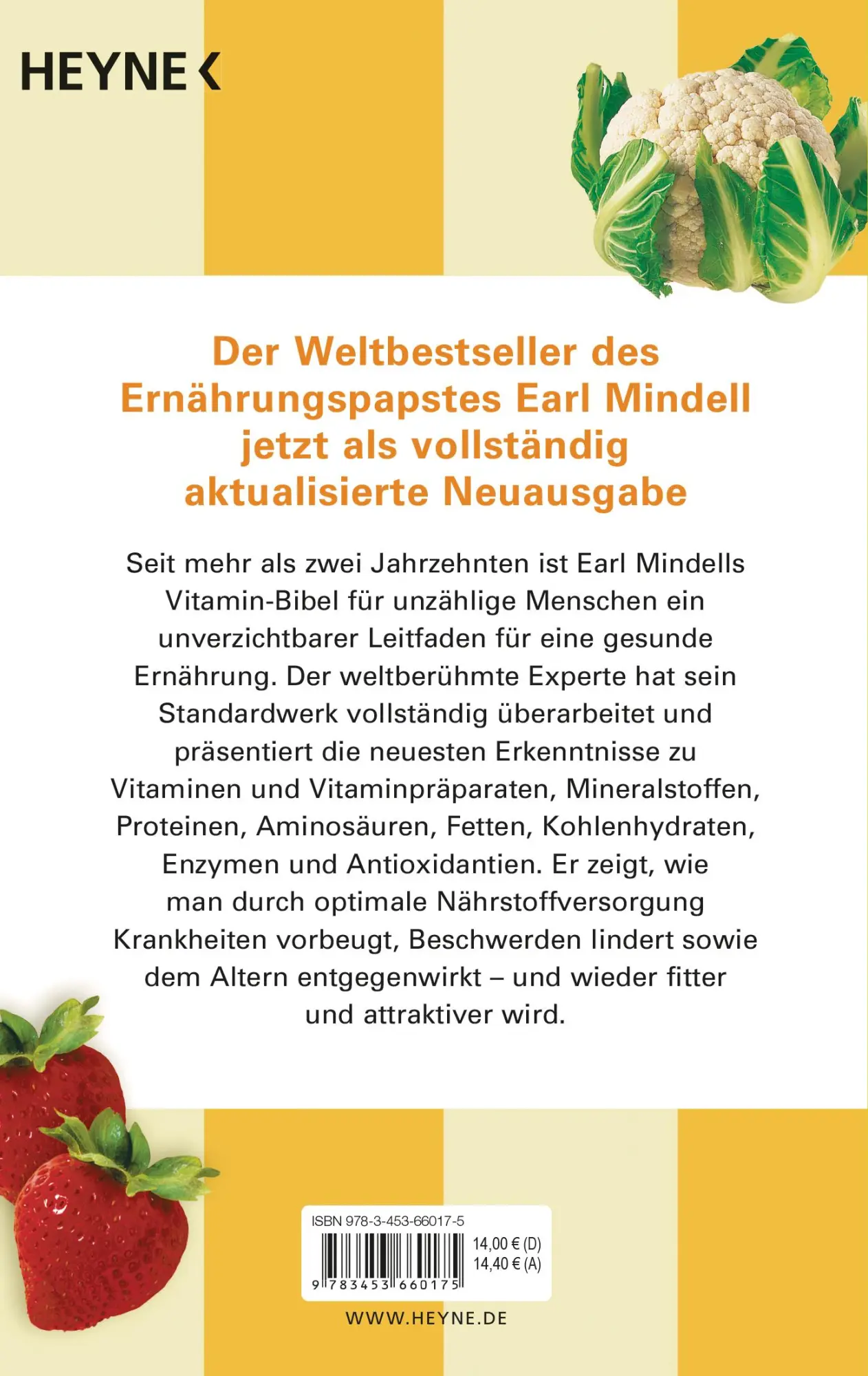 Bild: 9783453660175 | Die neue Vitamin-Bibel | Earl Mindell | Taschenbuch | 606 S. | Deutsch