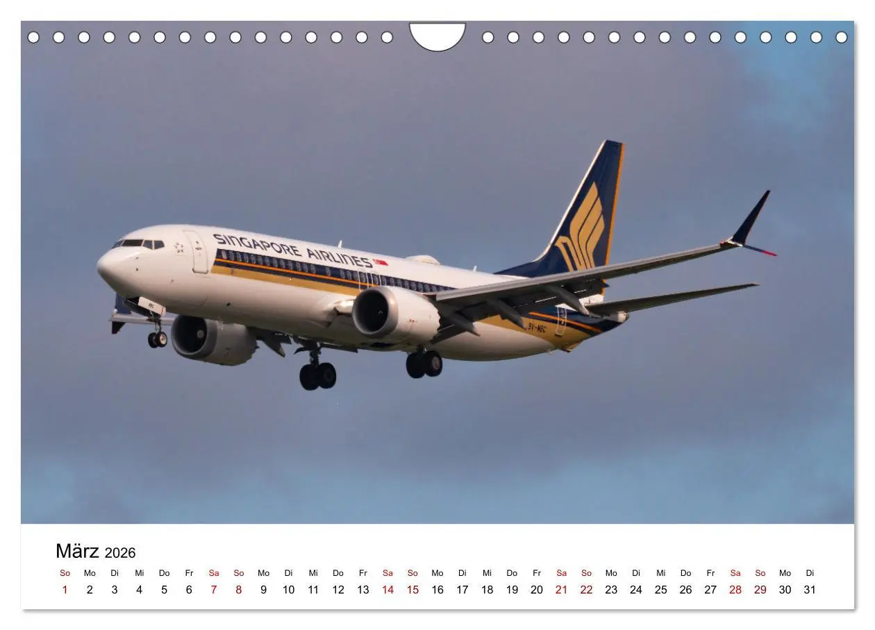 Bild: 9783457310175 | Singapore Airlines - Die ganze Flotte (Wandkalender 2026 DIN A4...