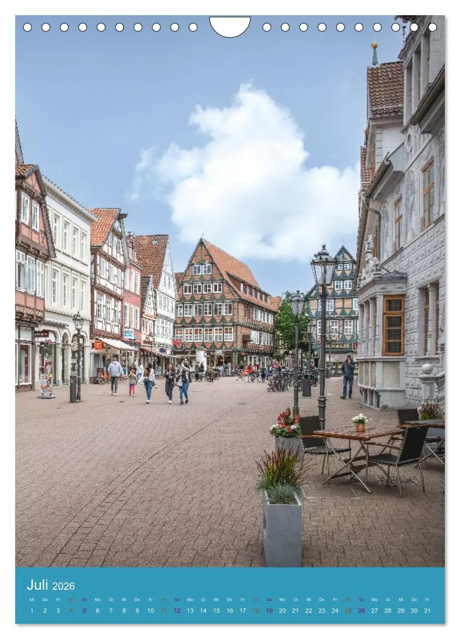 Bild: 9783516330175 | Celle in Niedersachsen (Wandkalender 2026 DIN A4 hoch), CALVENDO...
