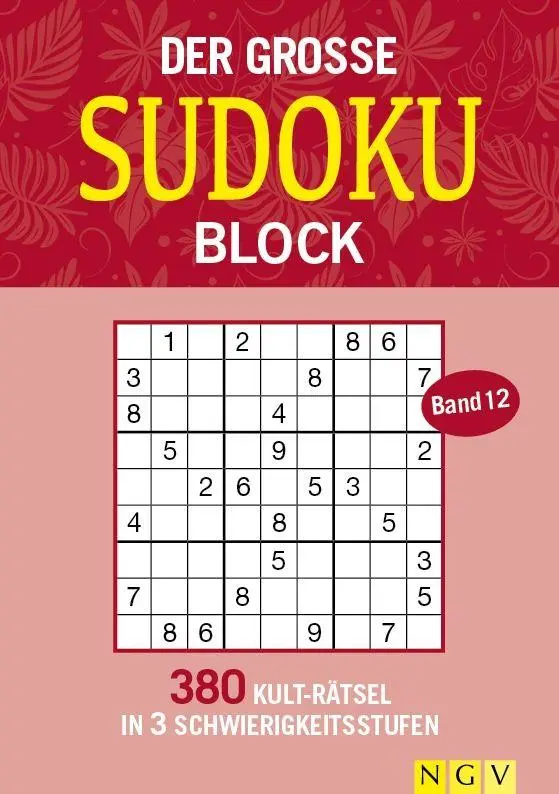 Cover: 9783625300175 | Der große Sudoku Block Band 12 | Taschenbuch | Der große Sudokublock