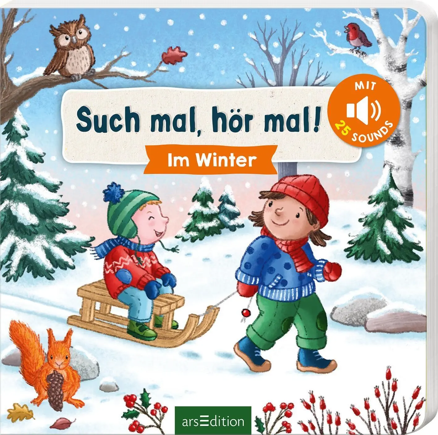 Cover: 9783845870175 | Such mal, hör mal! Im Winter | Mit 25 Sounds | Katharina Staar | Buch