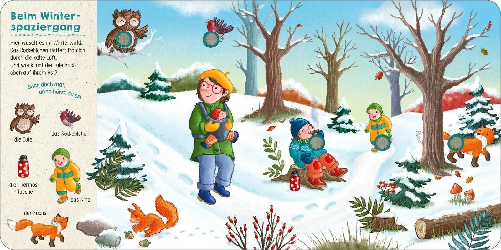Bild: 9783845870175 | Such mal, hör mal! Im Winter | Mit 25 Sounds | Katharina Staar | Buch
