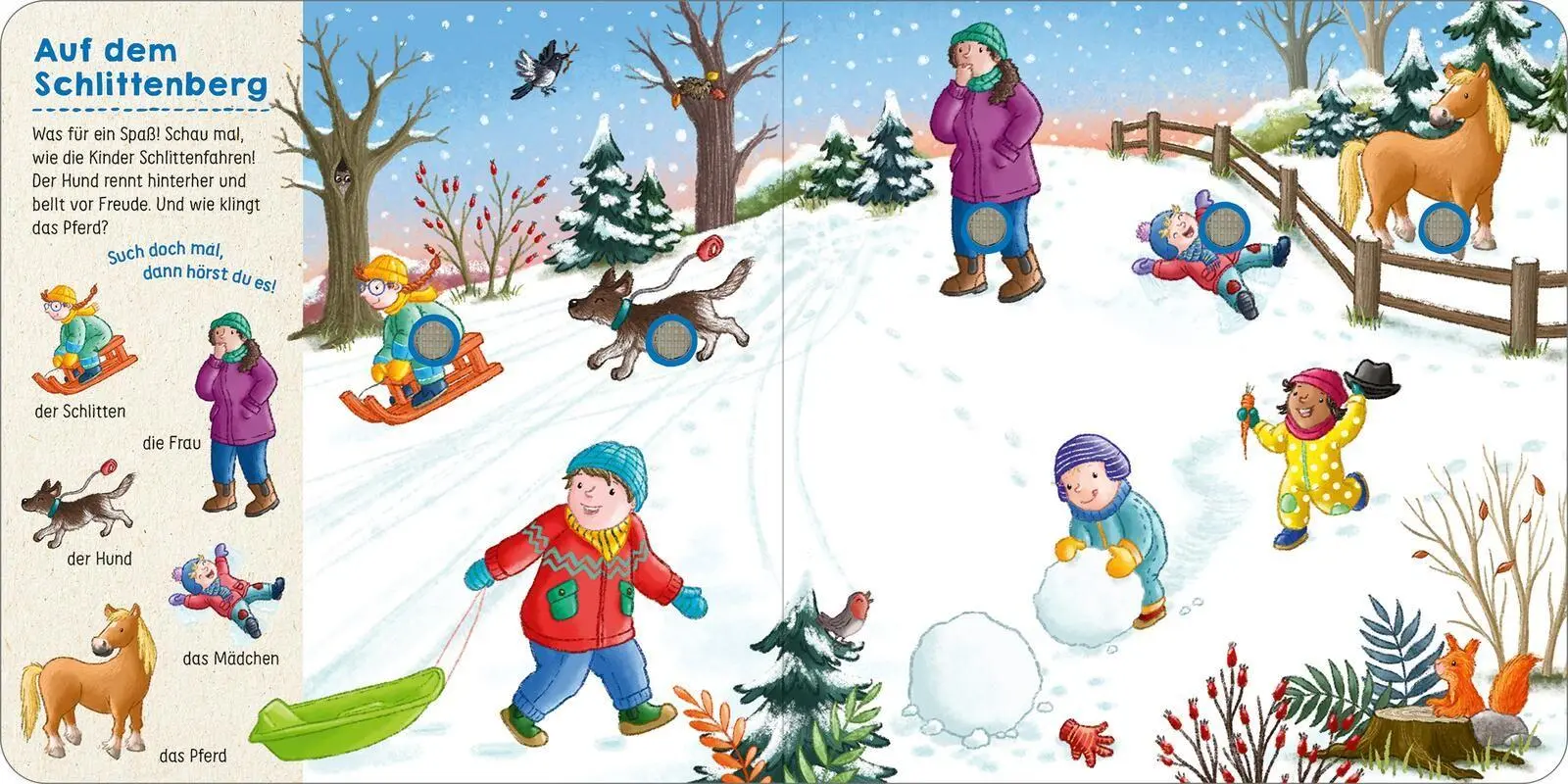 Bild: 9783845870175 | Such mal, hör mal! Im Winter | Mit 25 Sounds | Katharina Staar | Buch