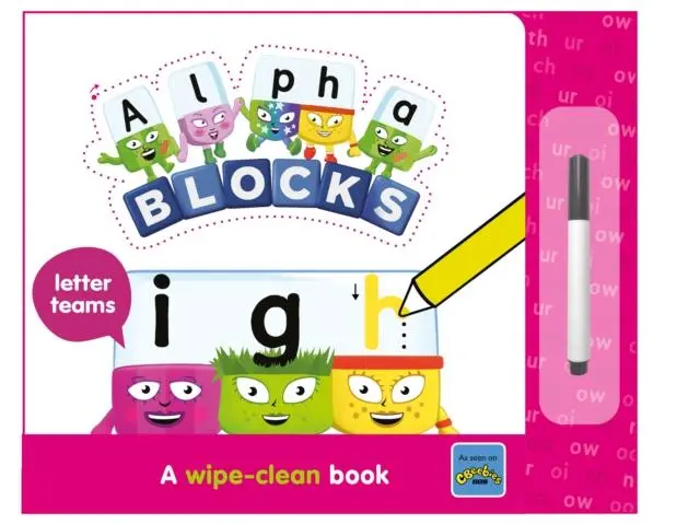 Cover: 9781802630275 | Alphablocks Letter Teams: A Wipe-Clean Book | Alphablocks (u. a.)