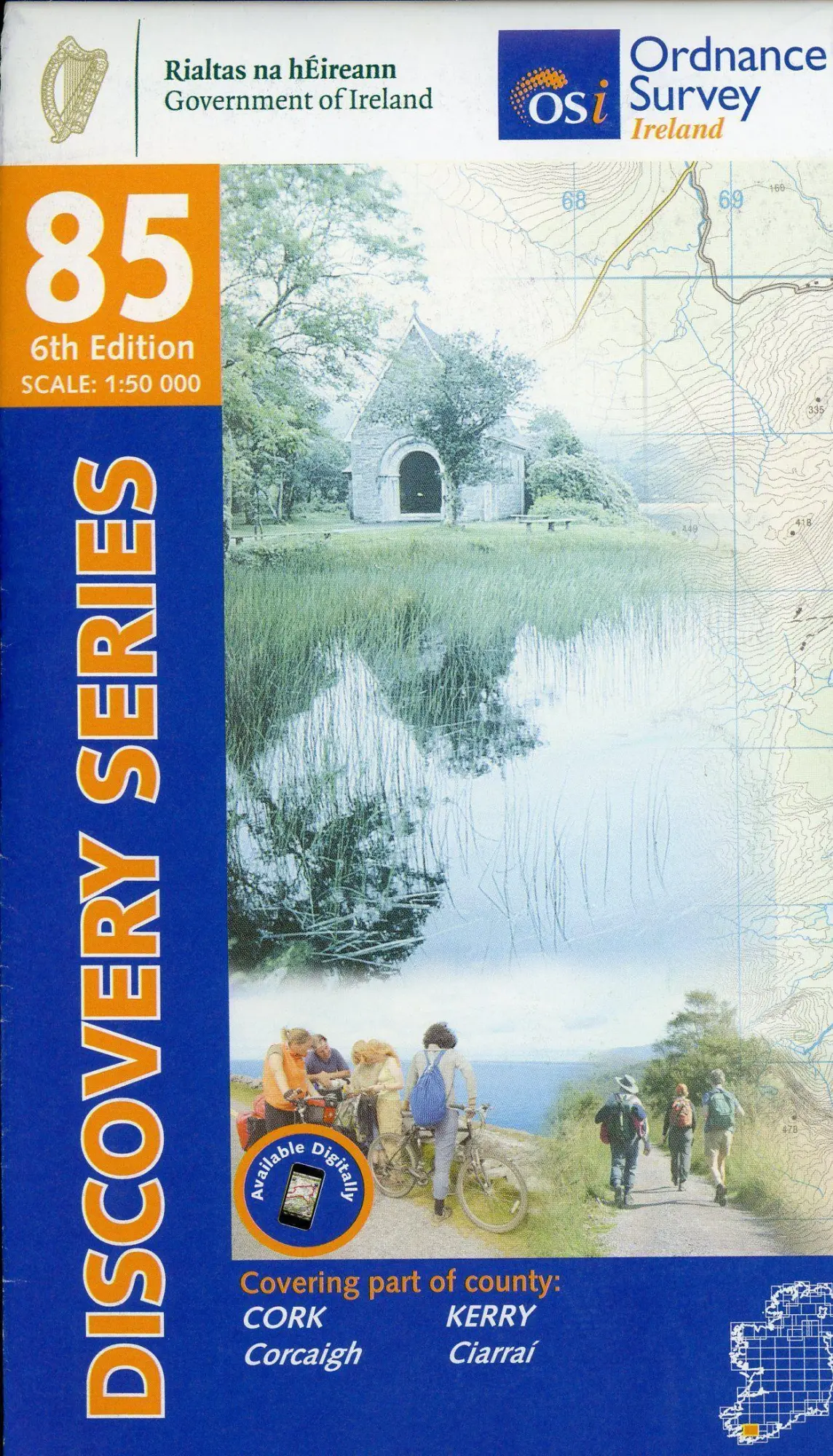 Cover: 9781912140275 | Cork, Kerry | Ordnance Survey Ireland | Taschenbuch | Karte/Landkarte