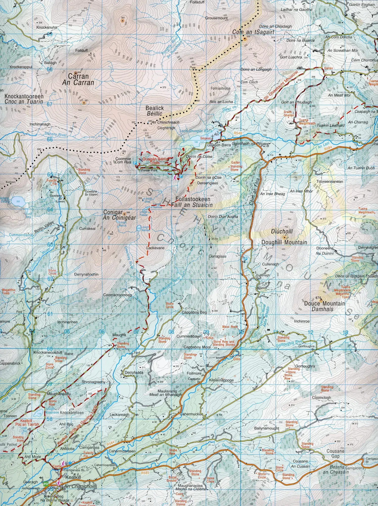 Bild: 9781912140275 | Cork, Kerry | Ordnance Survey Ireland | Taschenbuch | Karte/Landkarte