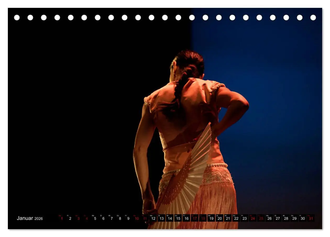 Bild: 9783457850275 | Flamenco. Spanischer Tanz (Tischkalender 2026 DIN A5 quer),...