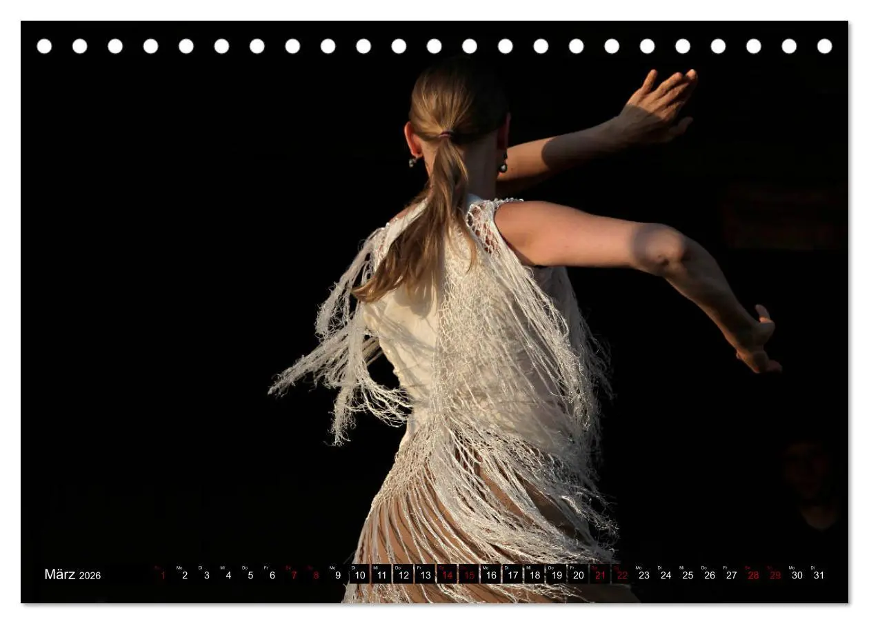 Bild: 9783457850275 | Flamenco. Spanischer Tanz (Tischkalender 2026 DIN A5 quer),...