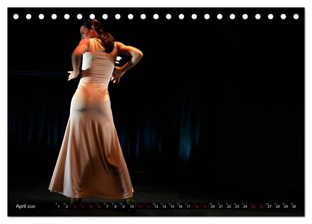Bild: 9783457850275 | Flamenco. Spanischer Tanz (Tischkalender 2026 DIN A5 quer),...