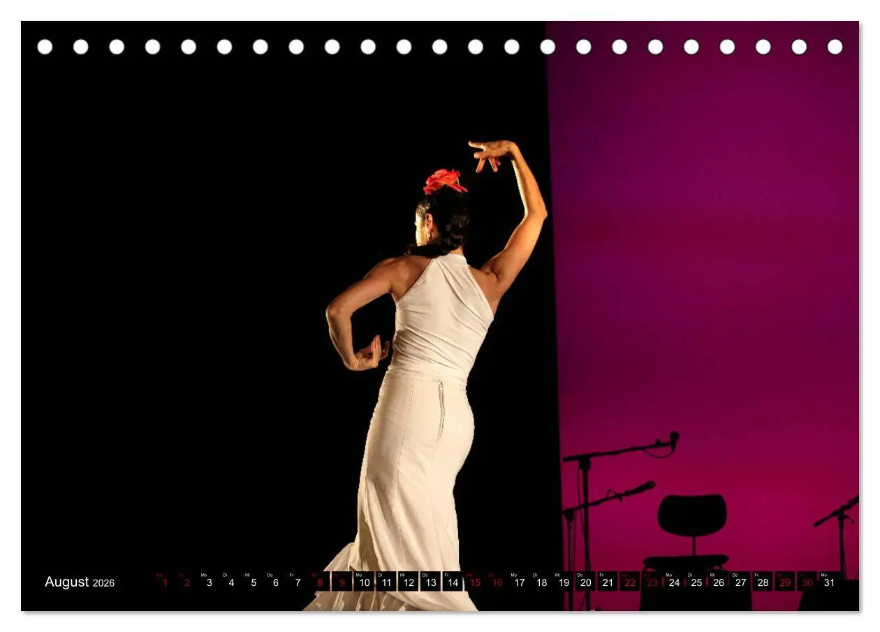 Bild: 9783457850275 | Flamenco. Spanischer Tanz (Tischkalender 2026 DIN A5 quer),...