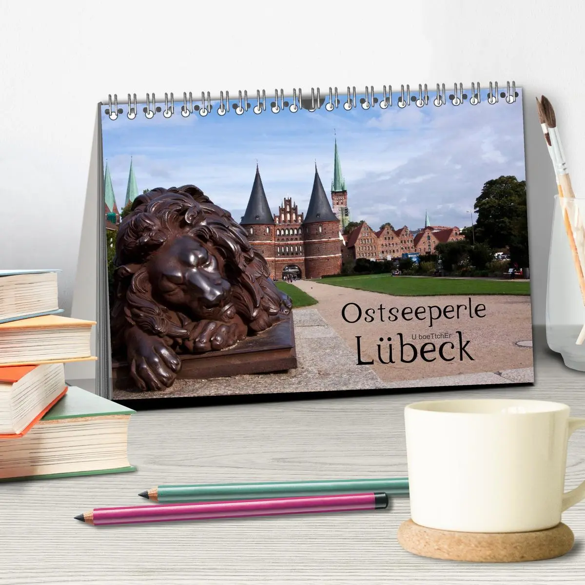 Bild: 9783516010275 | Ostseeperle Lübeck (Tischkalender 2026 DIN A5 quer), CALVENDO...