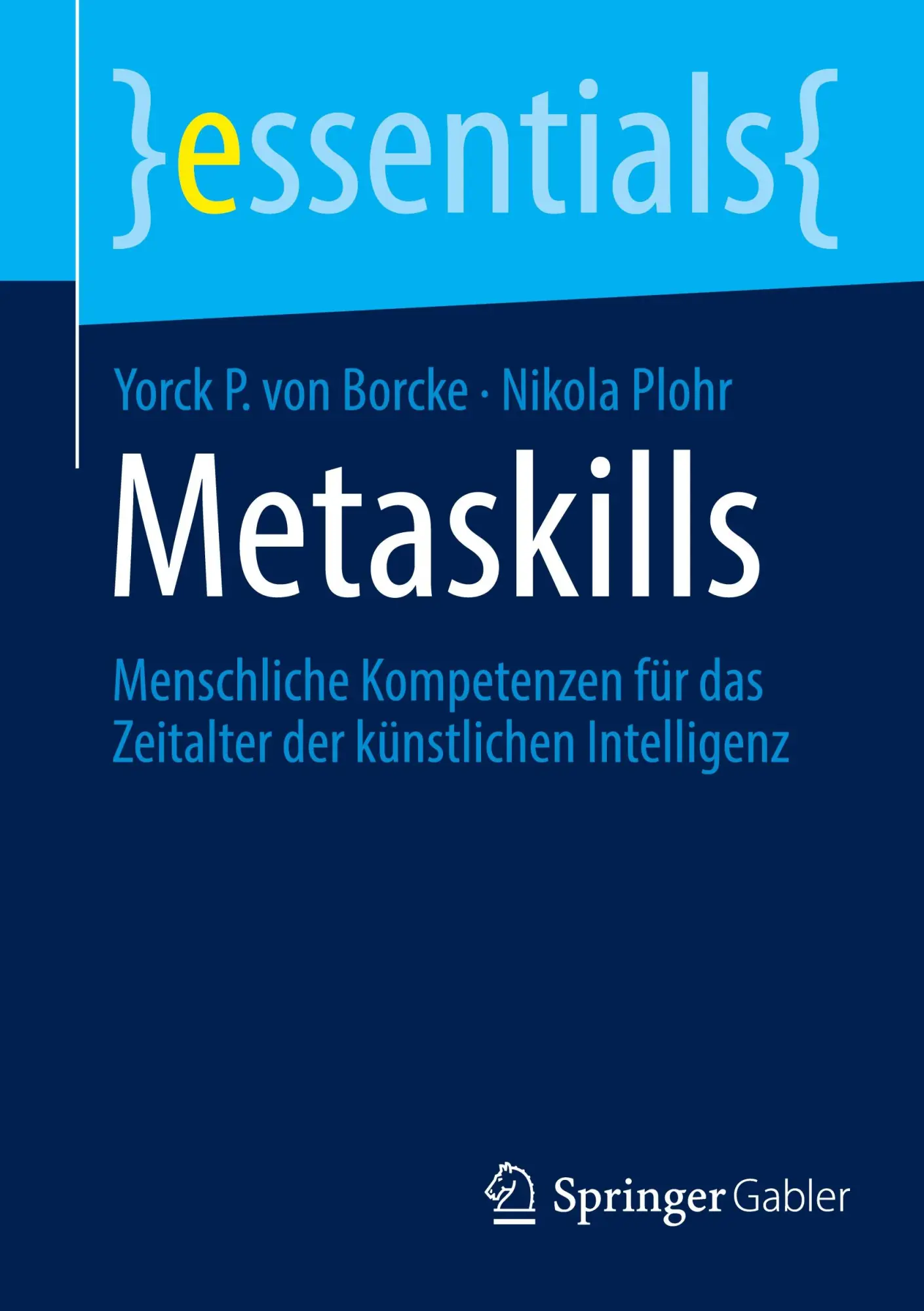Cover: 9783658440275 | Metaskills | Nikola Plohr (u. a.) | Taschenbuch | ix | Deutsch | 2024