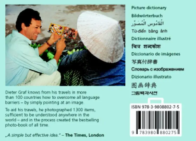 Rückseite: 9783980880275 | Point it | Traveller's language kit. Bildwörterbuch | Dieter Graf