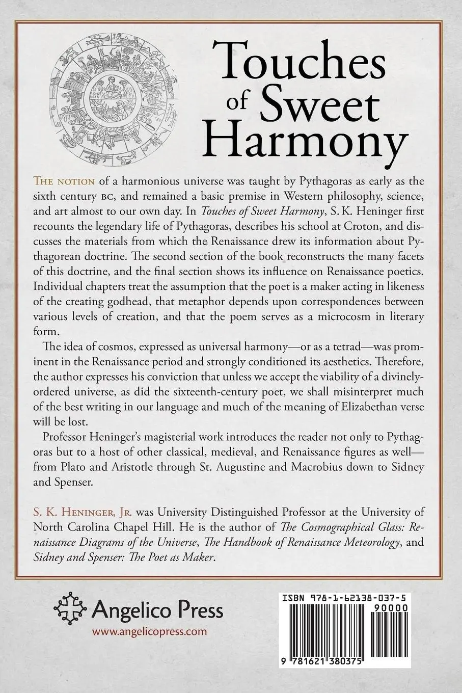 Rückseite: 9781621380375 | Touches of Sweet Harmony | Jr. S. K. Heninger (u. a.) | Taschenbuch