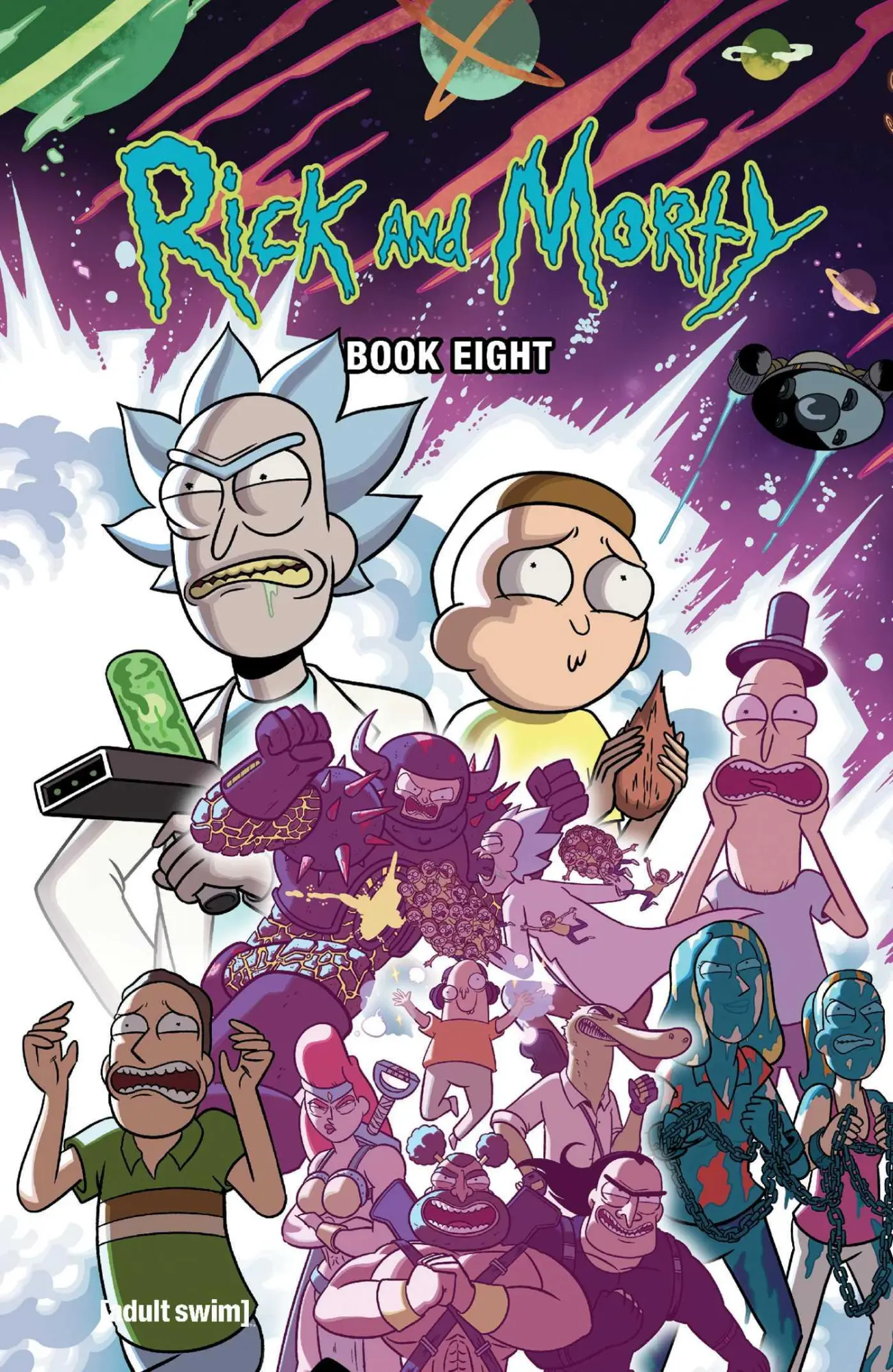 Cover: 9781637150375 | Rick and Morty Book Eight | Deluxe Edition | Kyle Starks (u. a.)