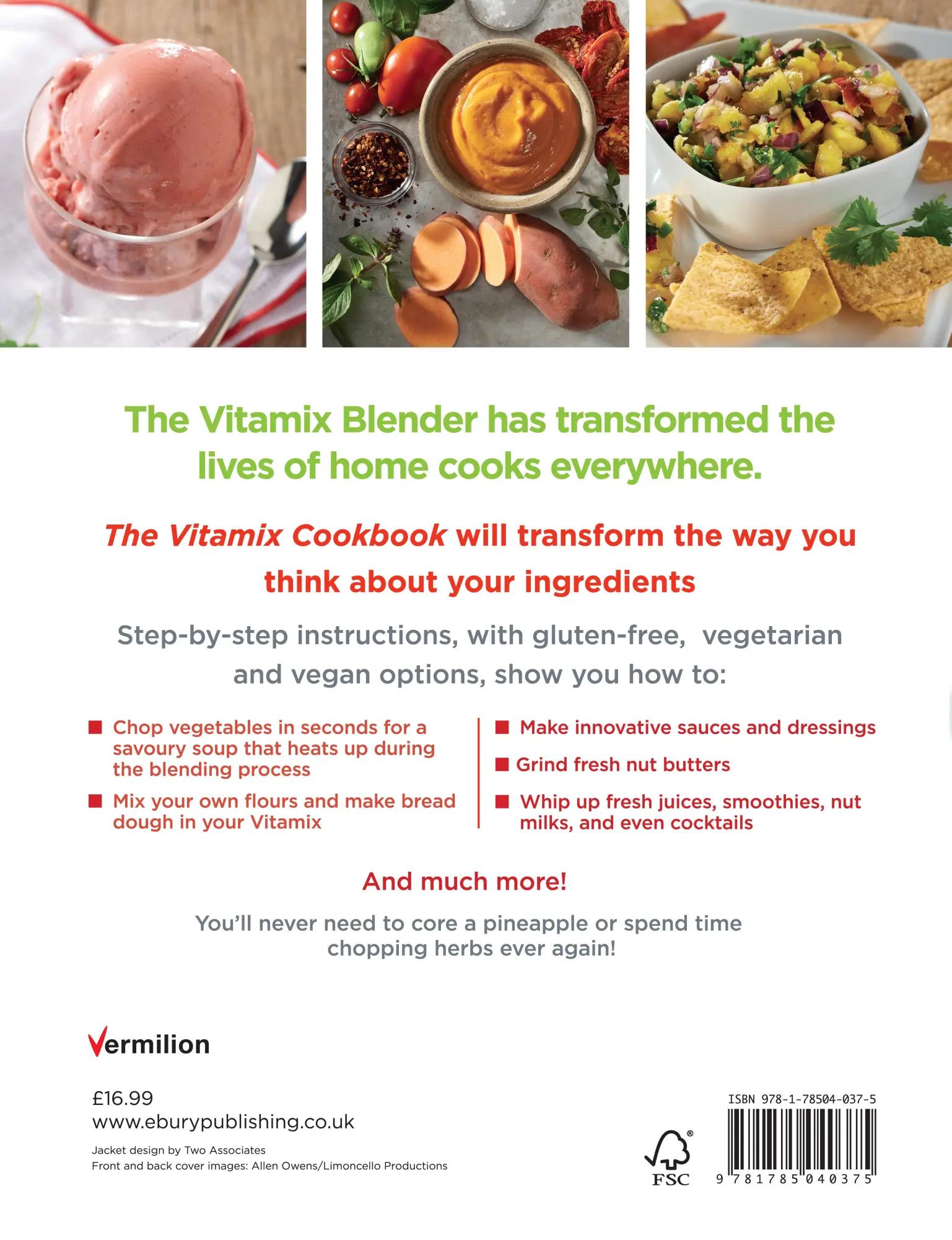 Rückseite: 9781785040375 | The Vitamix Cookbook | Jodi Berg | Taschenbuch | Englisch | 2015
