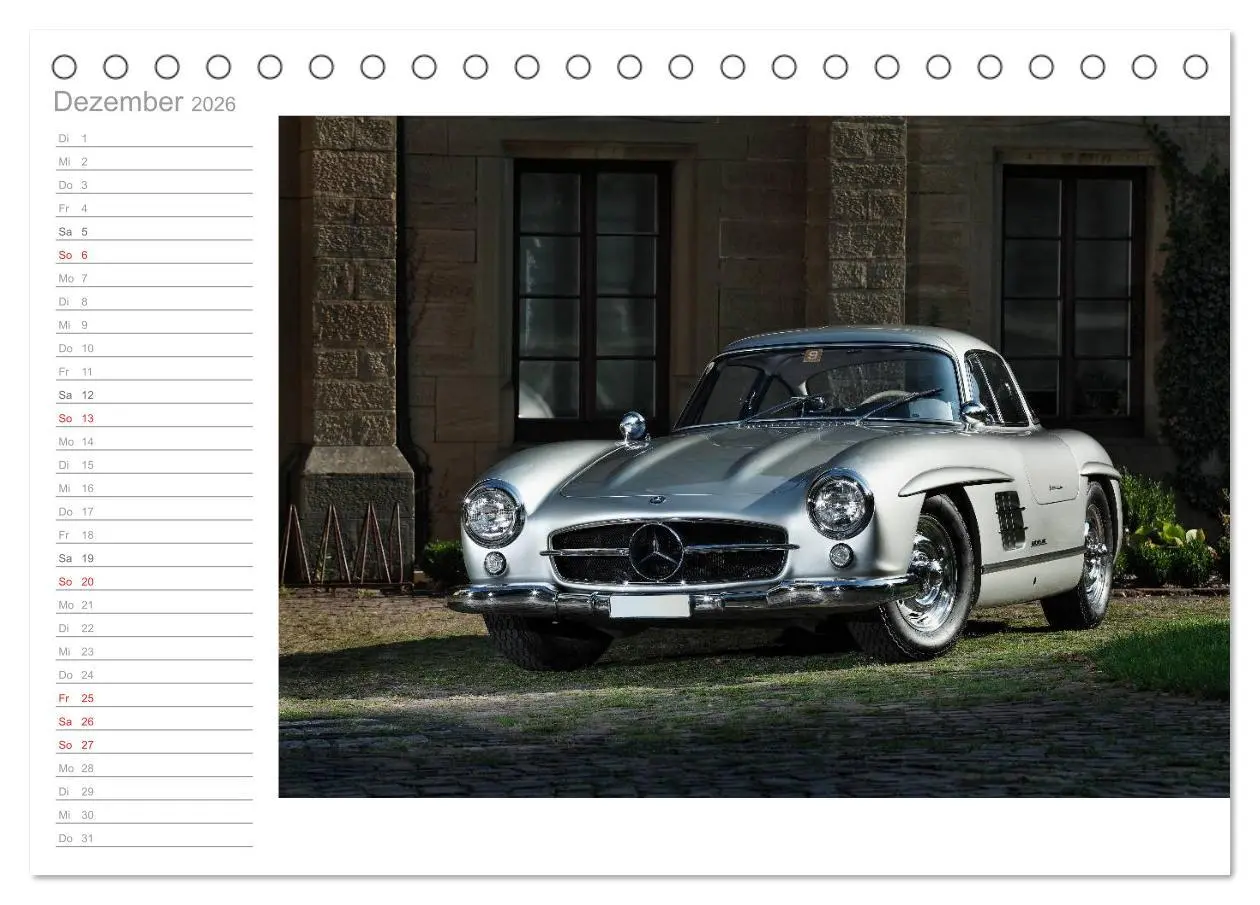 Bild: 9783516000375 | 300 SL Collectors Edition 2 (Tischkalender 2026 DIN A5 quer),...
