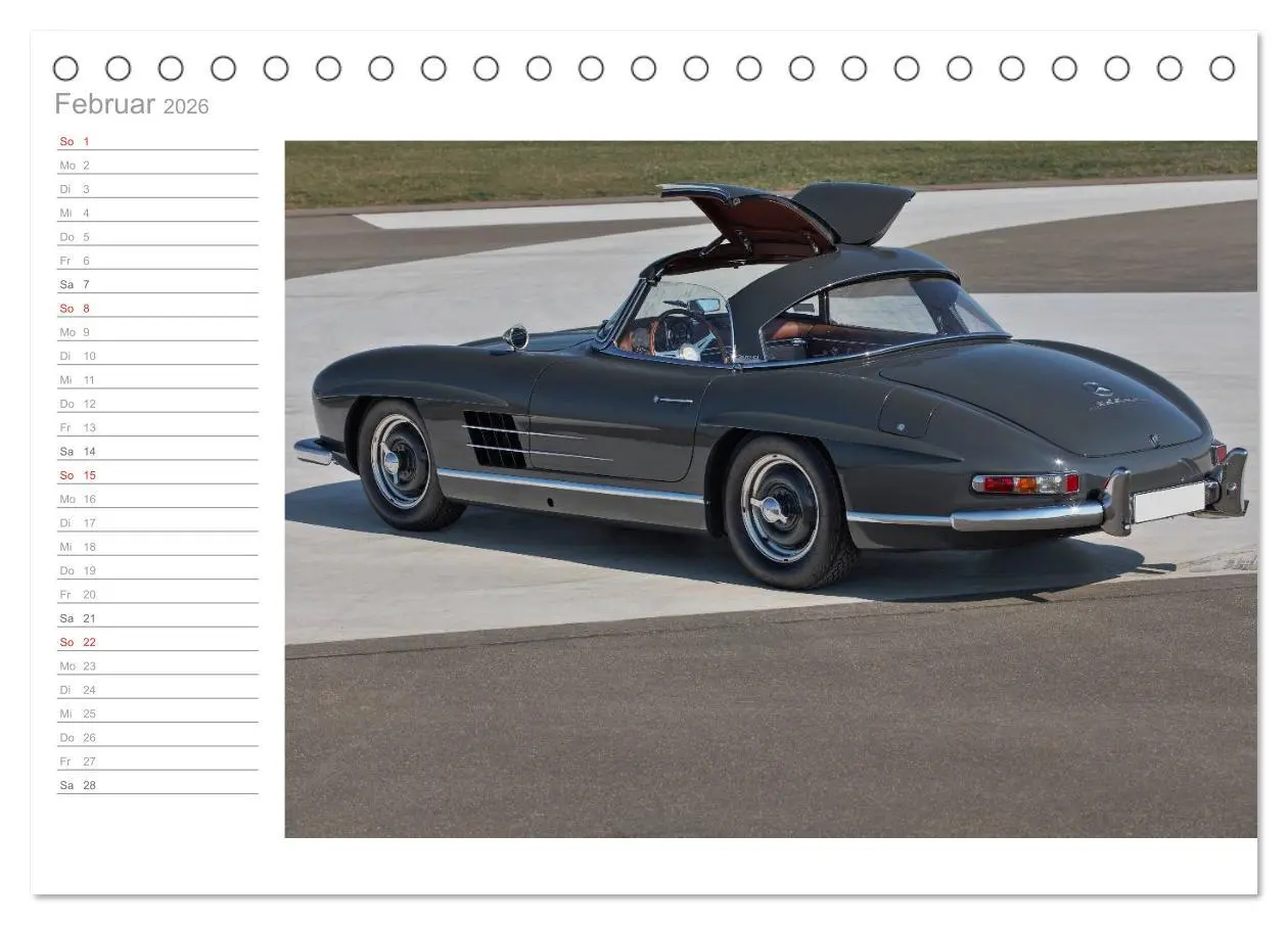Bild: 9783516000375 | 300 SL Collectors Edition 2 (Tischkalender 2026 DIN A5 quer),...
