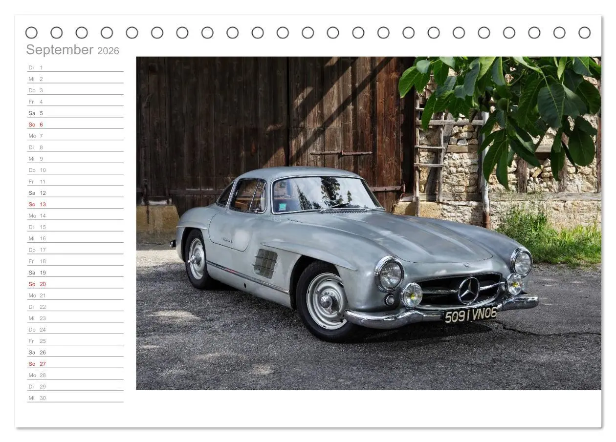 Bild: 9783516000375 | 300 SL Collectors Edition 2 (Tischkalender 2026 DIN A5 quer),...