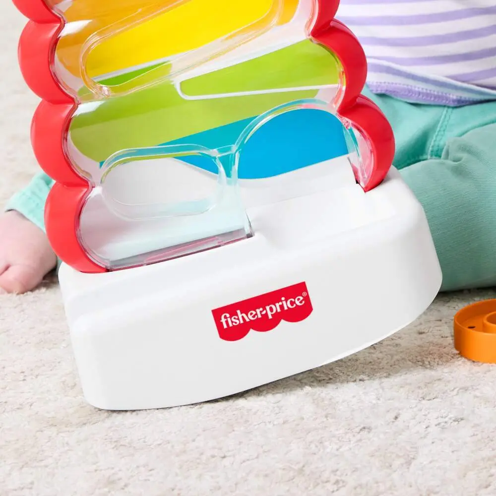 Bild: 194735360475 | Fisher-Price Rutschspaß Farbring Pyramide | Offene Verpackung | JLB81