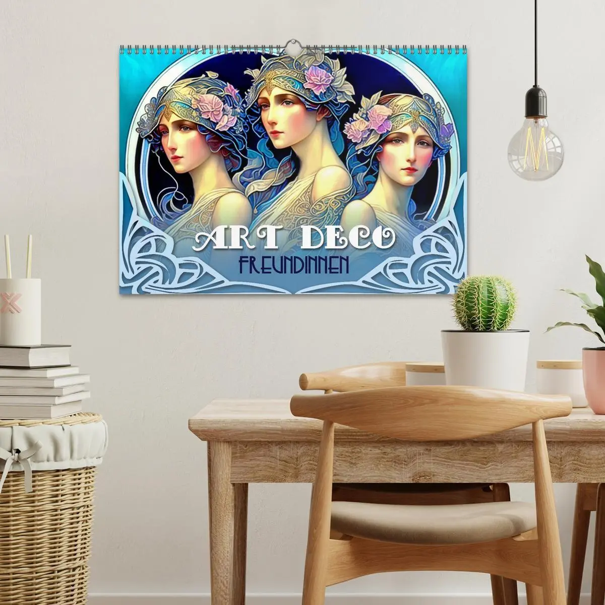 Bild: 9783457520475 | Art Deco Freundinnen (Wandkalender 2026 DIN A3 quer), CALVENDO...
