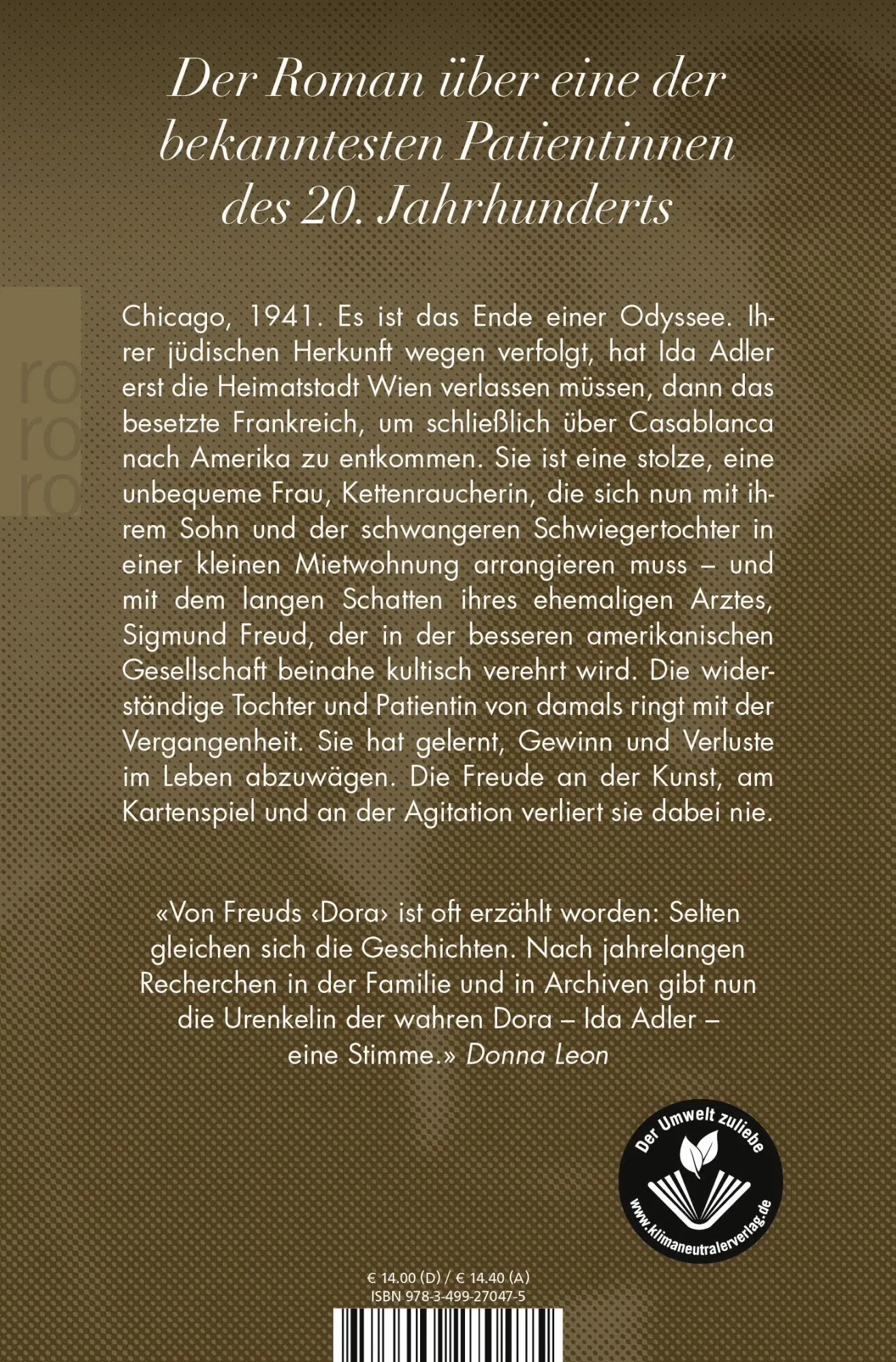 Rückseite: 9783499270475 | Ida | Katharina Adler | Taschenbuch | 512 S. | Deutsch | 2019