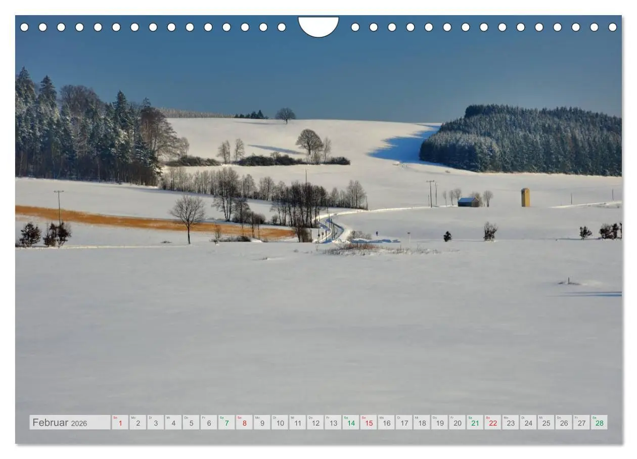Bild: 9783516090475 | Wunderbare Oberpfalz 2026 (Wandkalender 2026 DIN A4 quer), CALVENDO...