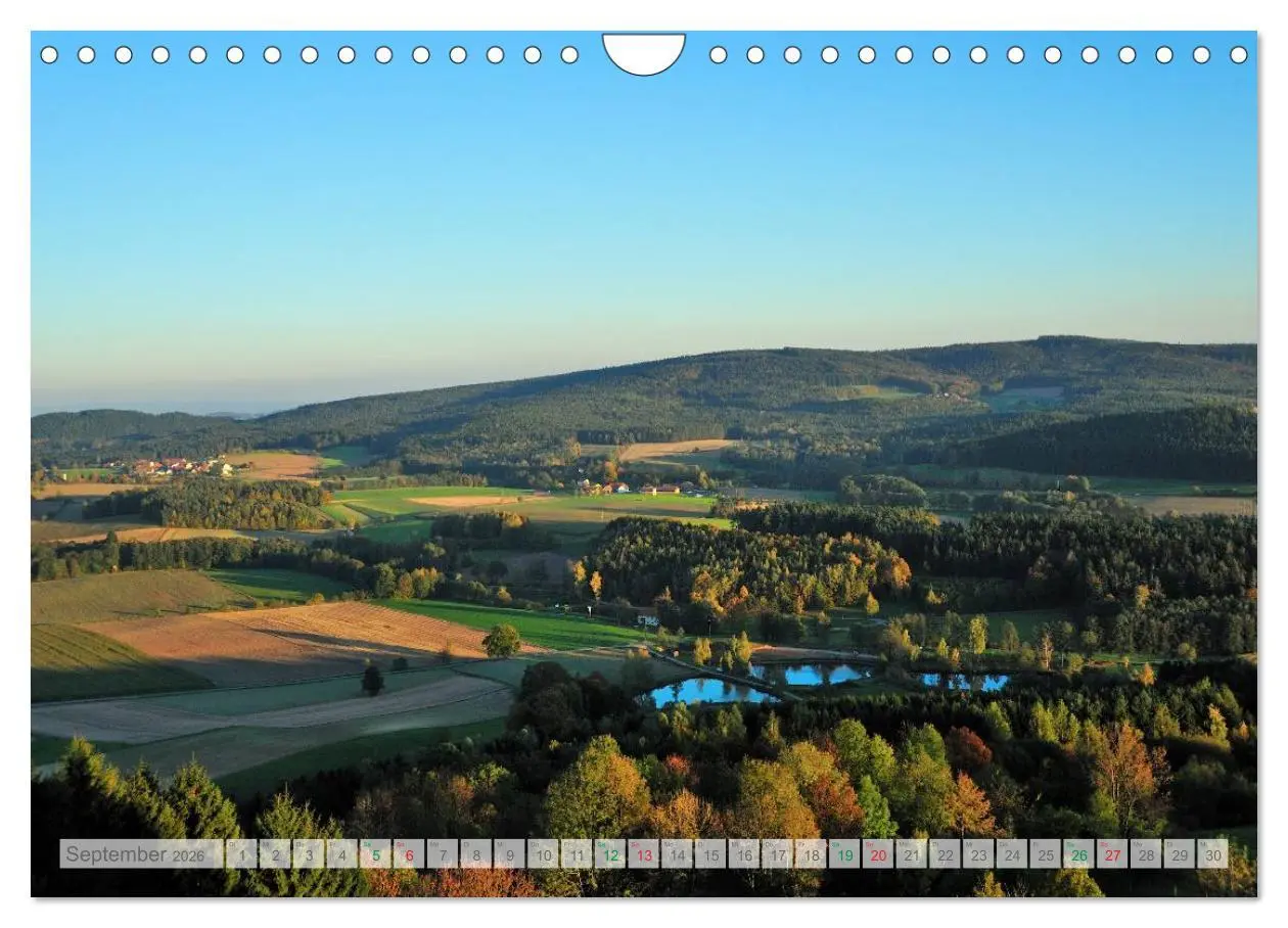 Bild: 9783516090475 | Wunderbare Oberpfalz 2026 (Wandkalender 2026 DIN A4 quer), CALVENDO...