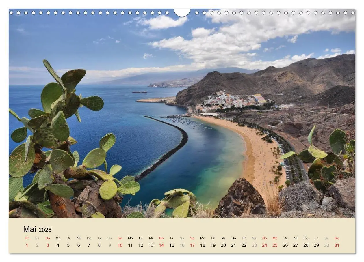 Bild: 9783516230475 | Teneriffa 2026 (Wandkalender 2026 DIN A3 quer), CALVENDO...