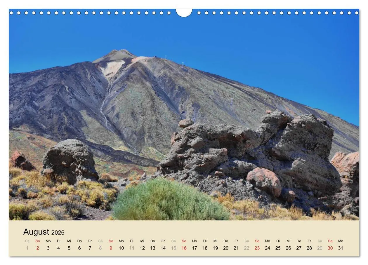Bild: 9783516230475 | Teneriffa 2026 (Wandkalender 2026 DIN A3 quer), CALVENDO...