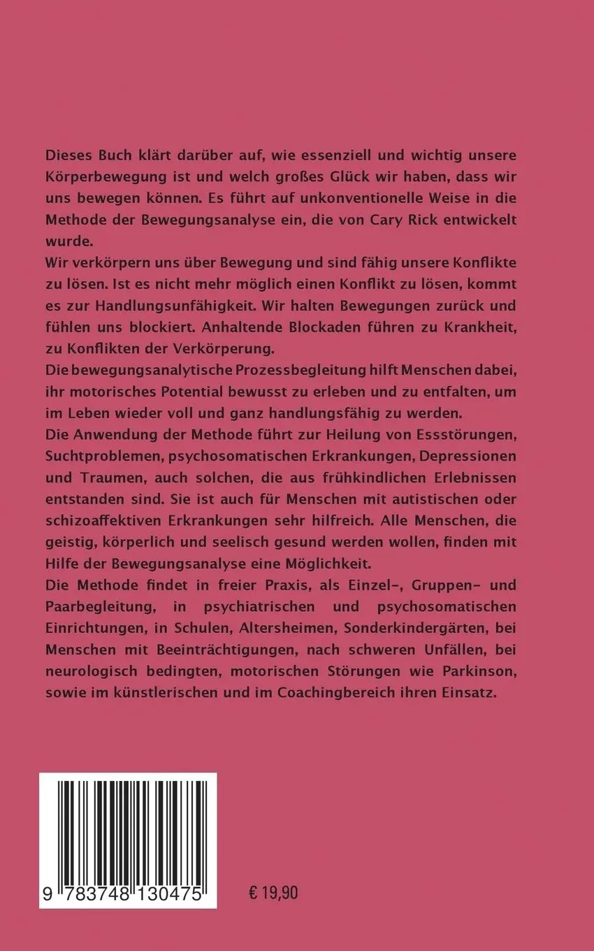 Rückseite: 9783748130475 | Bewegung ist Handlung | Dania Neumann | Taschenbuch | 236 S. | Deutsch