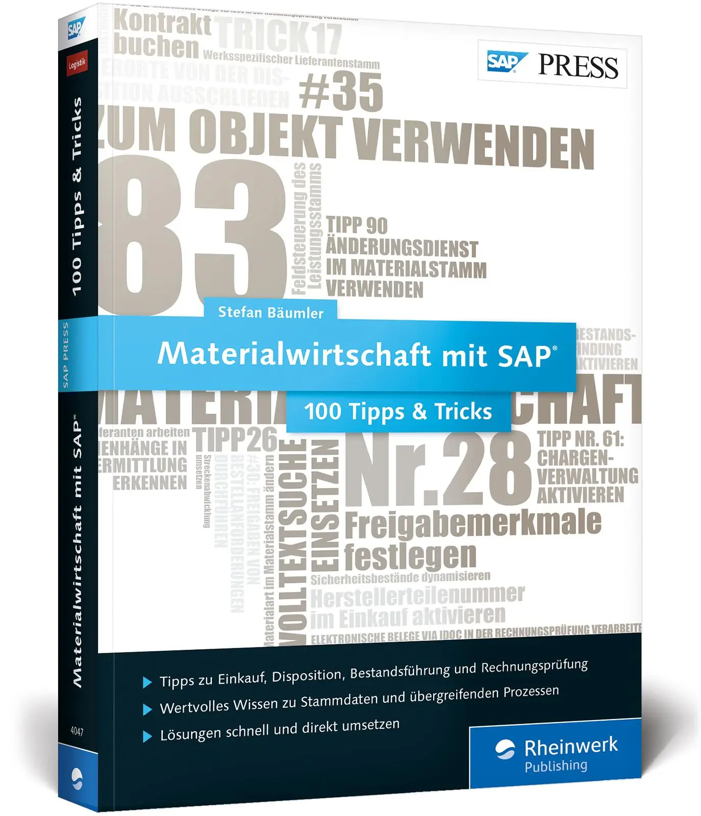 Cover: 9783836240475 | Materialwirtschaft mit SAP - 100 Tipps &amp; Tricks | Stefan Bäumler