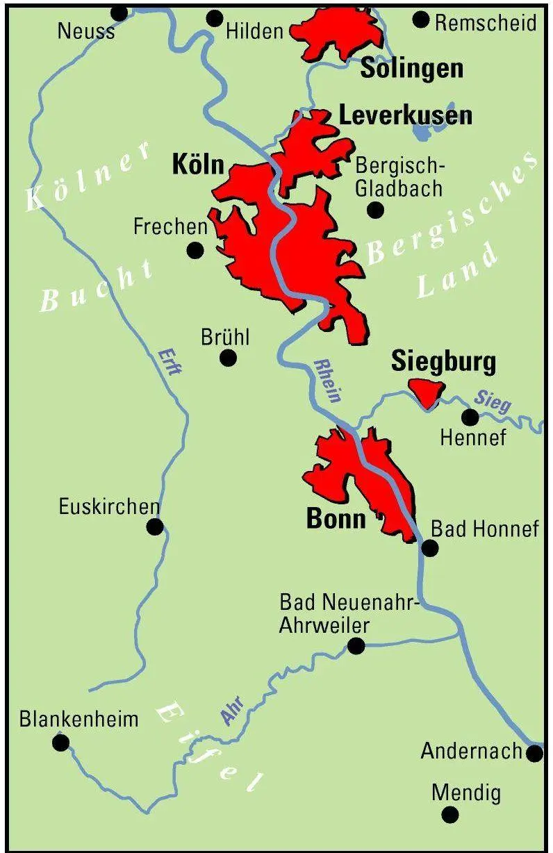 Bild: 9783969900475 | ADFC-Regionalkarte Köln/Bonn, 1:75.000, mit Tagestourenvorschlägen,...