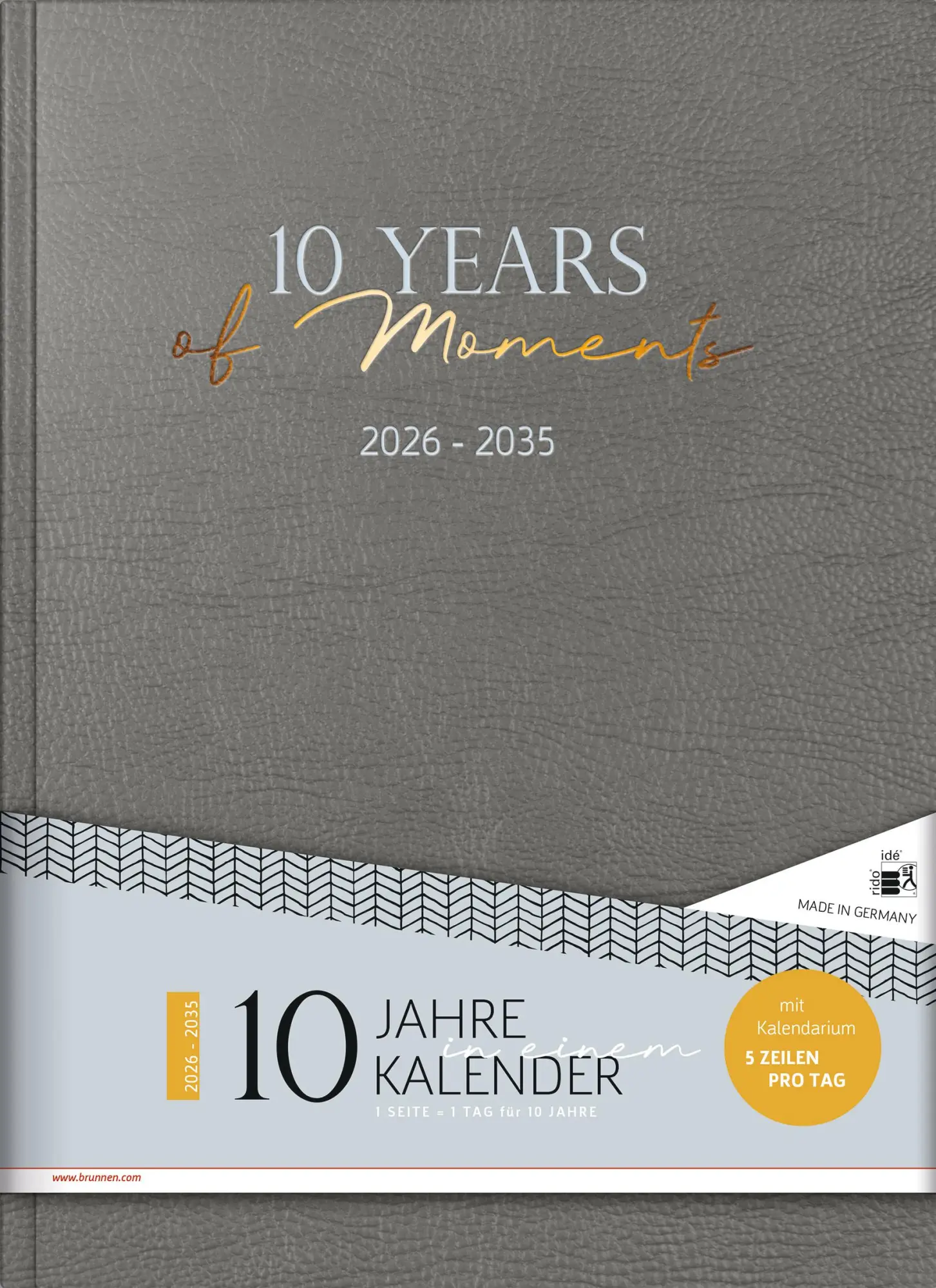 Bild: 4003273790575 | rido/idé 7022404016 10-Jahres-Kalender 2026-'35 "10 Years of...
