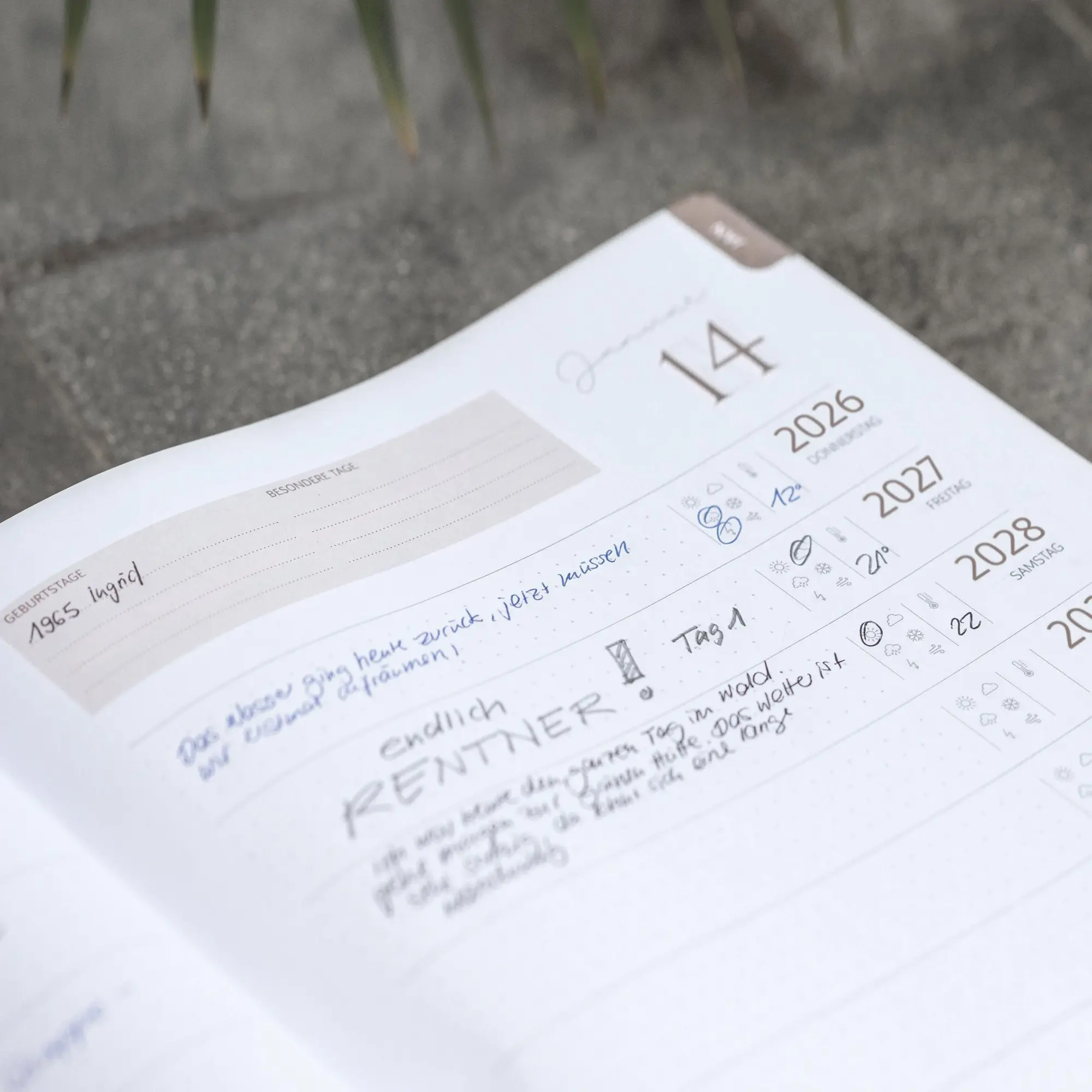 Bild: 4003273790575 | rido/idé 7022404016 10-Jahres-Kalender 2026-'35 "10 Years of...