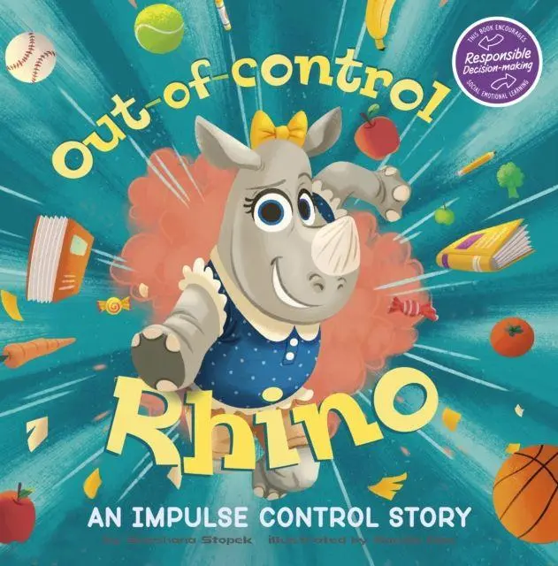 Cover: 9781398240575 | Out-of-Control Rhino | An Impulse Control Story | Shoshana Stopek