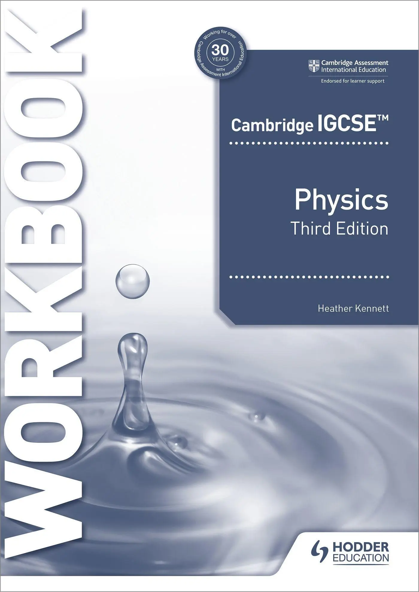 Cover: 9781398310575 | Cambridge IGCSE(TM) Physics Workbook | Heather Kennett | Taschenbuch