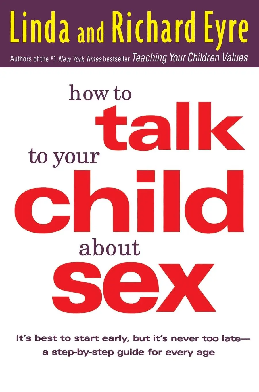 Cover: 9781582380575 | How to Talk to Your Child About Sex | Linda Eyre | Taschenbuch | 1999