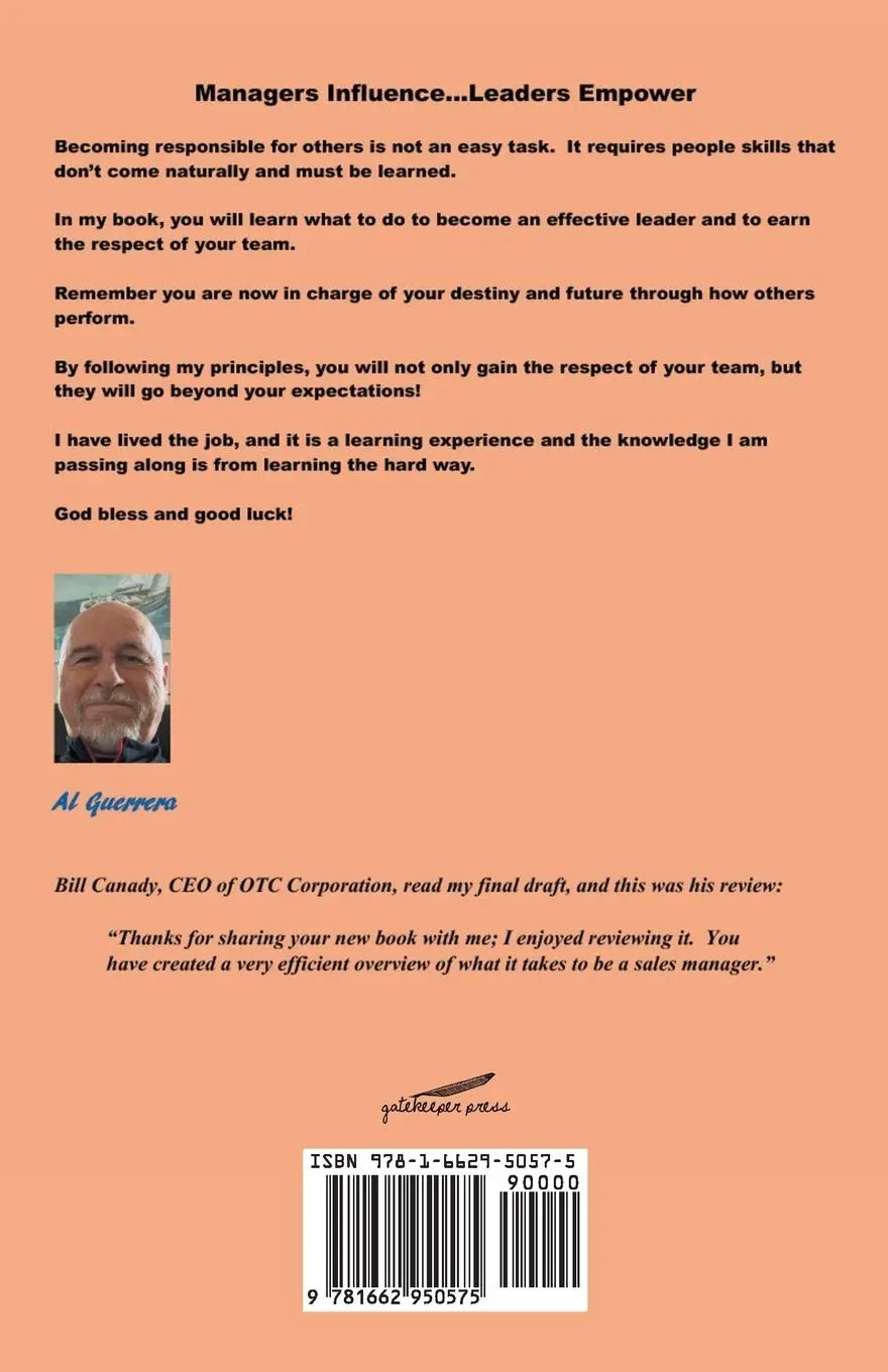 Rückseite: 9781662950575 | Take Me To Your Leader | A Guide For New Sales Leaders | Guerrera