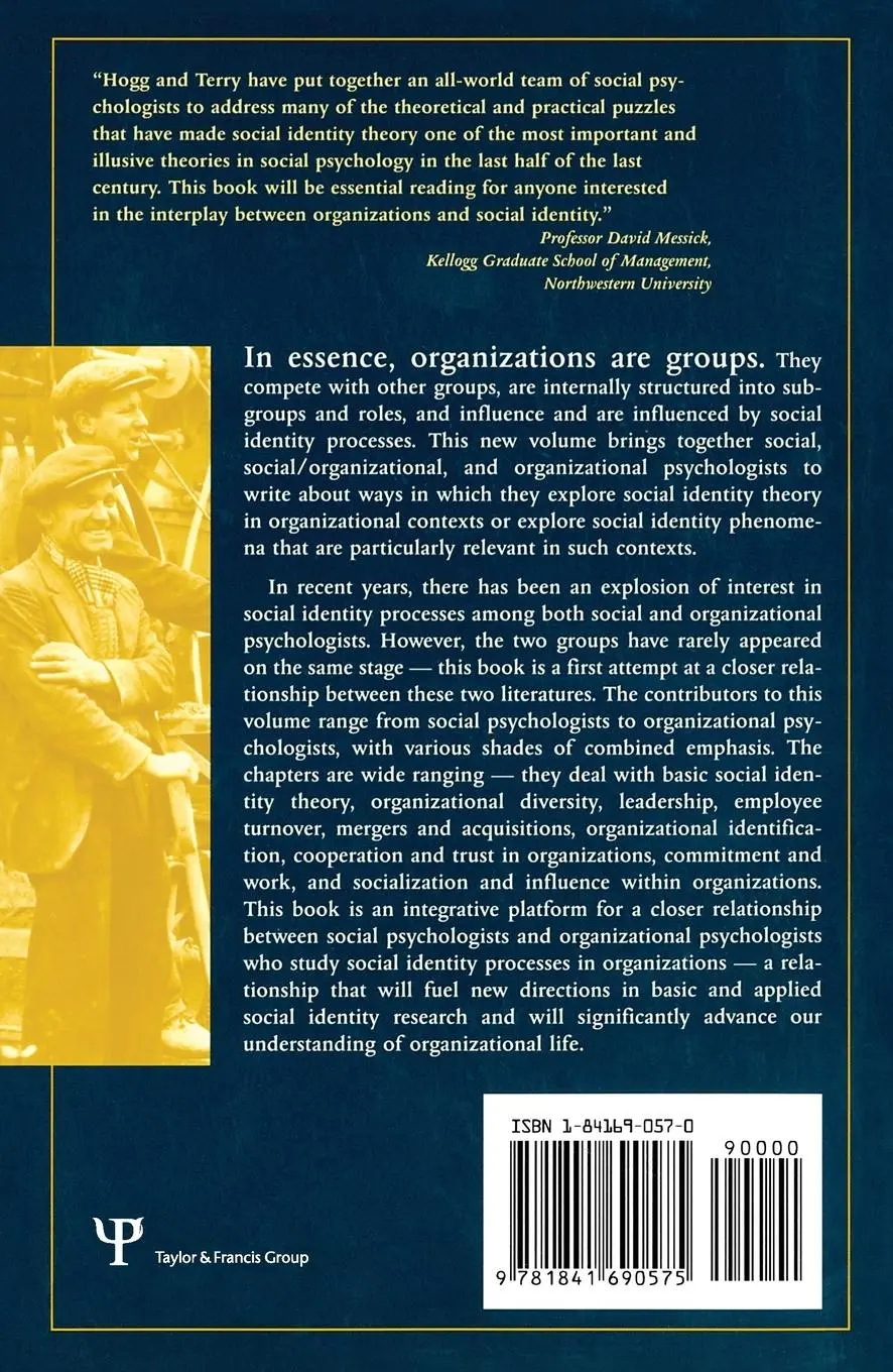 Rückseite: 9781841690575 | Social Identity Processes in Organizational Contexts | Hogg (u. a.)