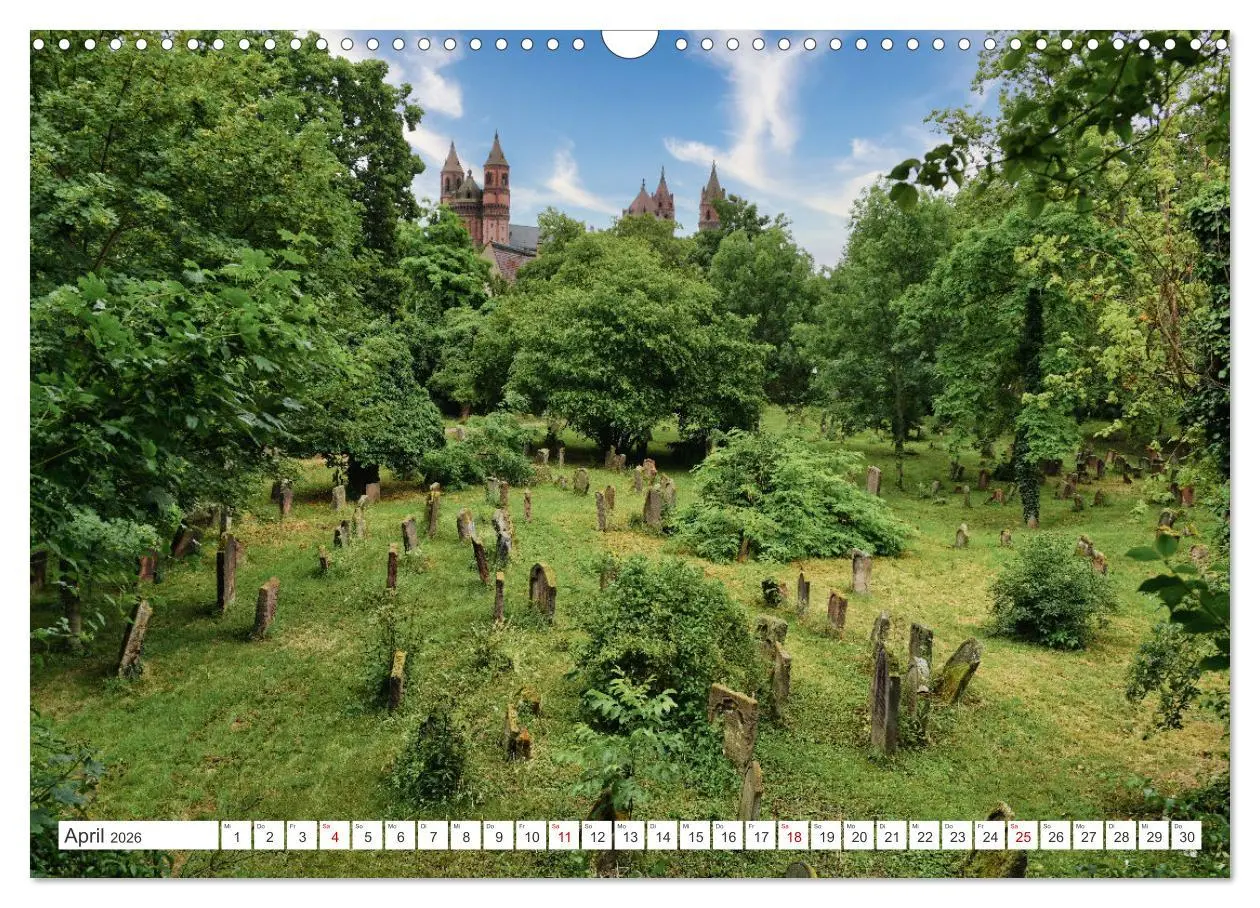 Bild: 9783457440575 | Die SchUM Städte Speyer, Worms, Mainz (Wandkalender 2026 DIN A3...