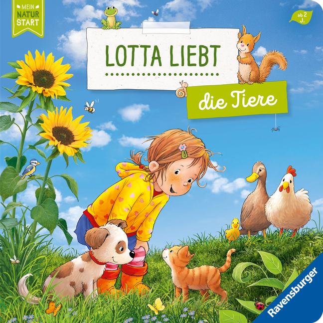 Cover: 9783473420575 | Lotta liebt die Tiere | Sandra Grimm | Buch | Naturstart | 24 S.