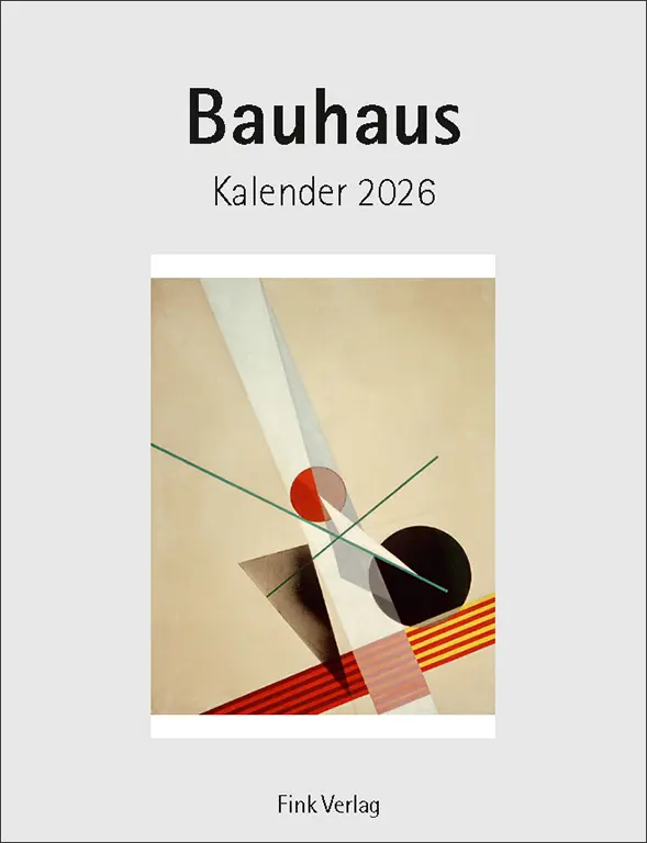 Cover: 9783771720575 | Bauhaus 2026 | Kunst-Einsteckkalender | Moholy-Nagy | Kalender | 12 S.