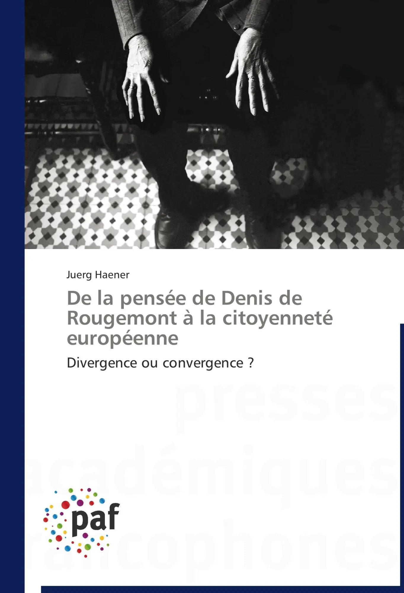 Cover: 9783838140575 | De la pensée de Denis de Rougemont à la citoyenneté européenne | Buch