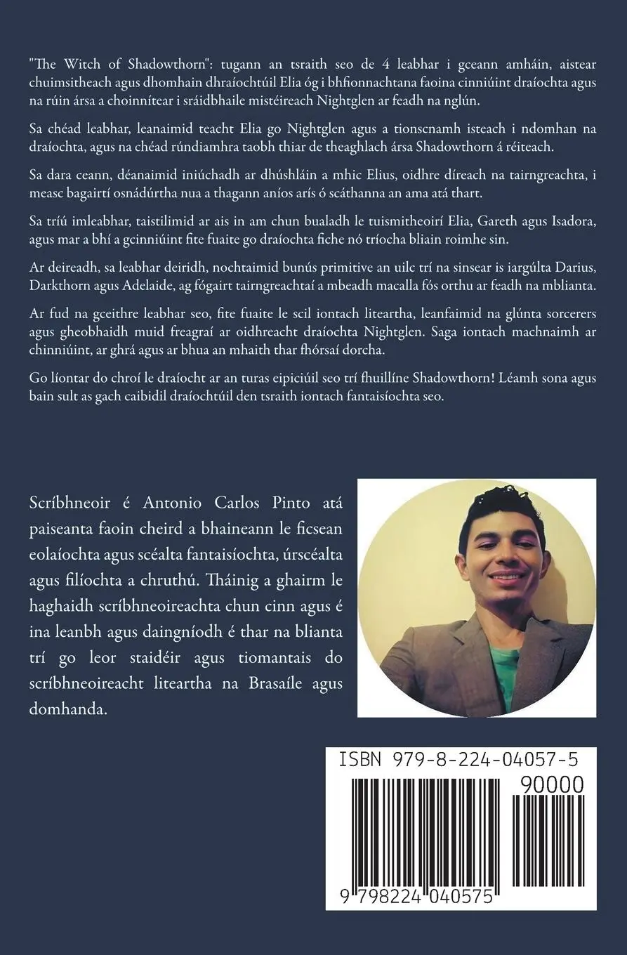 Rückseite: 9798224040575 | An Cailleach de Shadowthorn | Antonio Carlos Pinto | Taschenbuch