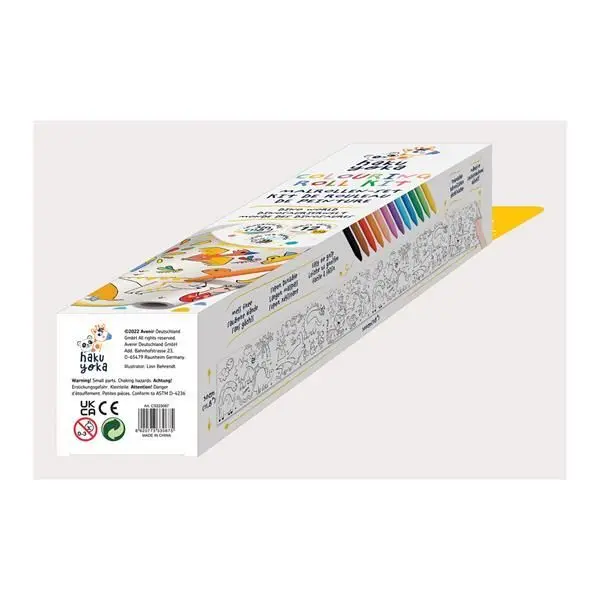Bild: 6920773330675 | HAKUYOKA Wachsmalkreiden-Set Dino | 6303067 | 2024 | HAKUYOKA